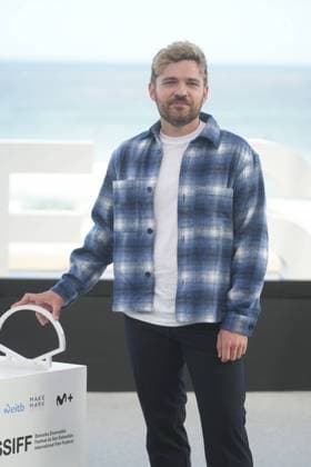 Roberto Bueso, Eduard Fernandez, Meritxell Calvo, Adam Jezierski, Francesco Carril, Cristina Plazas, Jaime Ortiz photocall of premiere El Mal Padre during the 74nd San Sebastian Film Festival in San Sebastian, Spain, on Tuesday, 22 September, 2026. Cordon Press