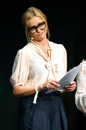 Christine Sommer bei der 10. Verleihung des Comedy-Preises Recklinghäuser Hurz im Ruhrfestspielhaus. Recklinghausen, 21.09.2026