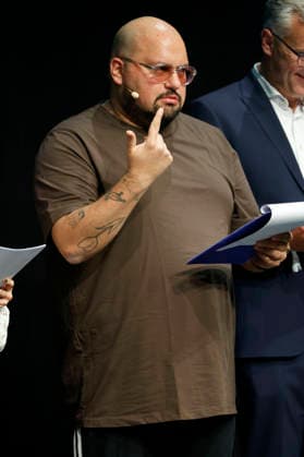 Bora bei der 10. Verleihung des Comedy-Preises Recklinghäuser Hurz im Ruhrfestspielhaus. Recklinghausen, 21.09.2026