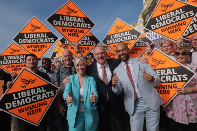 . 22 09 2026. London, United Kingdom. Lib Dem Conference Brighton Final Day. Final day of the Liberal Democrats party autumn conference at the Brighton Centre.  xMartynxWheatleyx xi-Imagesx IIM-27021-0001