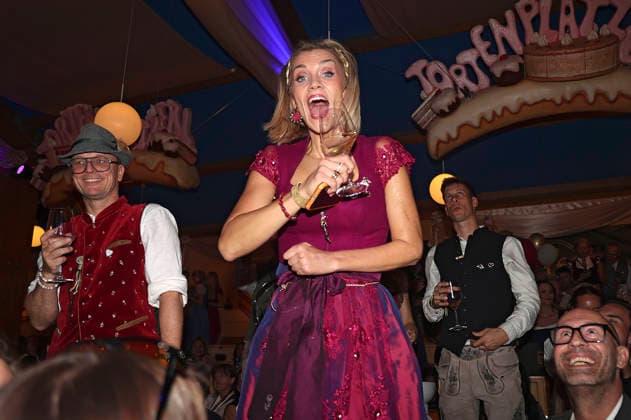 Anna-Maria Zimmermann beim Cathy Hummels Wiesn Bummel auf dem 191. Oktoberfest 2026 auf der Theresienwiese. München, 21.09.2026