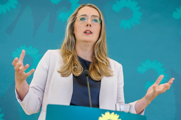 Bundnis 90 Die Grünen im Bundestag Fraktionschefinnen Katharina Droege von Buendnis 90 Die Gruenen im Bundestag am 22.09.26 in Berlin. Berlin Berlin Deutschland Reichstag