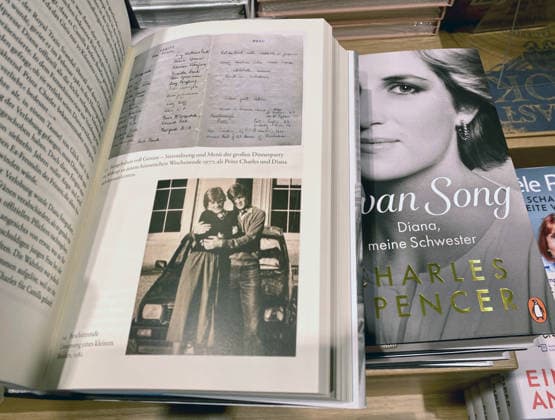 22.09.2026, Deutschland, NRW, Literatur, Bücher, Personen der Zeitgeschichte, Neuerscheinung Buch Swan Song - Diana, meine Schwester - eine Schilderung über das Leben von Prinzessin Diana, erzählt von ihrem jüngeren Bruder Charles Spencer, Penguin Verlag, Deutschland Copyright: xD.xKerlekin SnowfieldxPhotographyx SF220926DianaD2