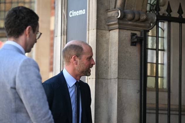 Prince William visits ActOne Cinema LONDON, UNITED KINGDOM - SEPTEMBER 22 : Prince of Wales Prince William, visits ActOne Cinema in Acton, west London, to support the British film industry and highlight the role of independent cinemas in the community on September 22, 2026 in London, United Kingdom. Rasid Necati Aslim Anadolu London United Kingdom. Editorial use only. Please get in touch for any other usage.  Copyright: x2026xAnadoluxRasidxNecatixAslimx