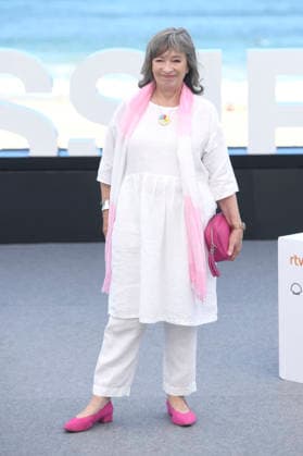 Marion Bailey beim Photocall zum Kinofilm Tender Loving Care auf dem 74. Internationalen Filmfestival San Sebastian Festival Internacional de Cine de San Sebastian auf der Kursaal Terasse. San Sebastian, 22.09.2026