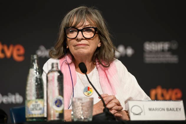 Marion Bailey bei der Pressekonferenz zum Kinofilm Tender Loving Care auf dem 74. Internationalen Filmfestival San Sebastian Festival Internacional de Cine de San Sebastian im Kursaal. San Sebastian, 22.09.2026