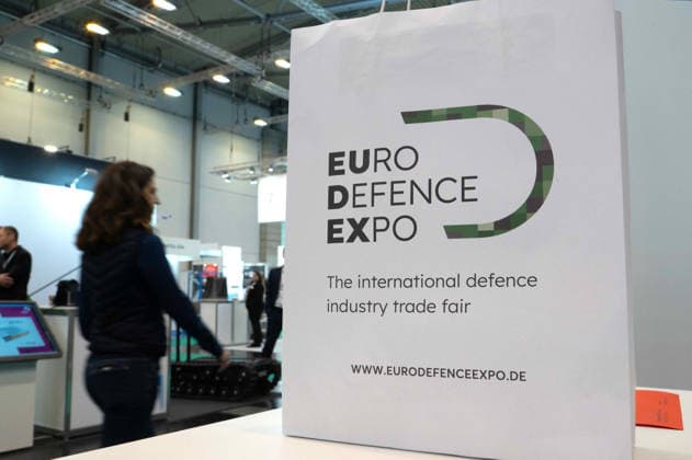 Besucher auf der Eudes-Messe, -fe-, Messe EUDEX Euro Defence Expo, am 22.09.2026 in der Messe Essen Deutschland.