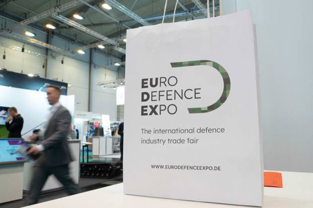 Besucher auf der Eudes-Messe, -fe-, Messe EUDEX Euro Defence Expo, am 22.09.2026 in der Messe Essen Deutschland.