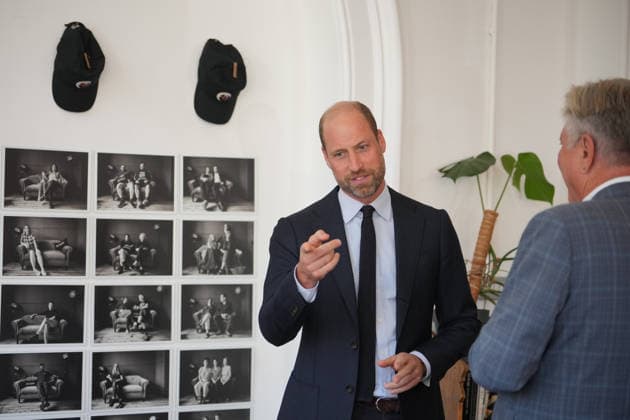 . 22 09 2026. London, United Kingdom. Prince William during a visit to ActOne, an independent, community-led cinema in London.  xPoolx xi-Imagesx IIM-27024-0001