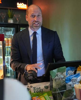 . 22 09 2026. London, United Kingdom. Prince William during a visit to ActOne, an independent, community-led cinema in London.  xPoolx xi-Imagesx IIM-27024-0019