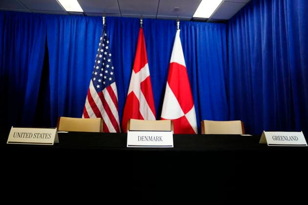 US Denmark Greenland The room for the signing ceremony of a security deal between USA, Denmark and Greenland at the UN building in New York, Tuesday, September 22, 2026. (Photo: Mads Claus Rasmussen Scanpix 2026) , New York Denmark Copyright: MadsxClausxRasmussenx spdk20260922-155110-L