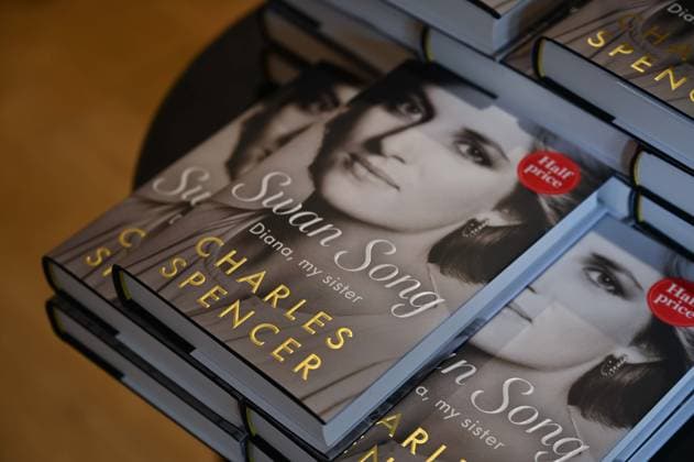 Charles Spencer’s book on Princess Diana displayed at London Bookstore LONDON, UNITED KINGDOM - SEPTEMBER 22: Book titled Swan Song: Diana, My Sister written by Charles Spencer, brother of Princess Diana, is displayed at a bookstore in London, United Kingdom on September 22, 2026. Rasid Necati Aslim Anadolu London United Kingdom. Editorial use only. Please get in touch for any other usage.  Copyright: x2026xAnadoluxRasidxNecatixAslimx