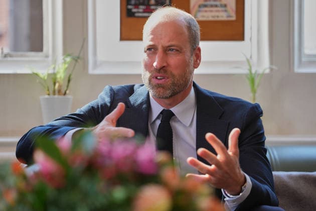 Britain Royals Prince William gestures as he visits ActOne, an independent, community-led cinema to celebrate the richness and talent of the British film industry, in London, Tuesday, Sept. 22, 2026. (AP Photo Kin Cheung, Pool), Credit:AG PA ROTA - B68 Avalon GBR, London  Copyright: xAGx xPAxROTAx-xB68x xAvalonx 1137241854