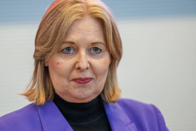 Statement SPD Baerbel Bas (SPD), Bundesministerin fuer Arbeit und Soziales, bei einer Fraktionssitzung SPD am 22.09.29 in Berlin. Berlin Berlin Deutschland Reichstag