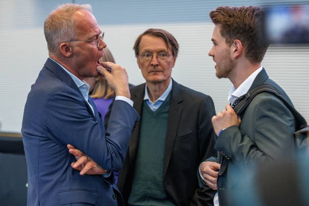 Statement SPD Matthias Miersch SPD Vorsitzender, bei einer Fraktionssitzung SPD am 22.09.29 in Berlin. Berlin Berlin Deutschland Reichstag