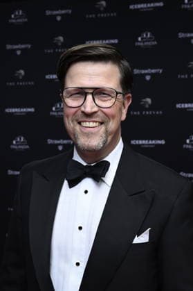 Film director Klaus Härö attends the THE FREYAS – Nordic Film & TV Awards at Finlandia Hall in Helsinki, Finland September 22, 2026. THE FREYAS is a new annual Nordic film and television awards gala that celebrates the most significant talent and international success from the Nordic and Baltic countries. The inaugural event takes place in Helsinki, followed by Copenhagen in 2027, with The Freyas hosted annually in one of the Nordic capitals. - RONI REKOMAA Helsinki Finland  Copyright: xRonixRekomaax SyaywdzI6hY