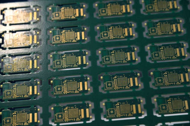 Platinen, Schaltkreise, elektronik, elektronische Bauteile, Feature, Randmotiv, Symbolfoto, Messe EUDEX Euro Defence Expo, am 22.09.2026 in der Messe Essen Deutschland.