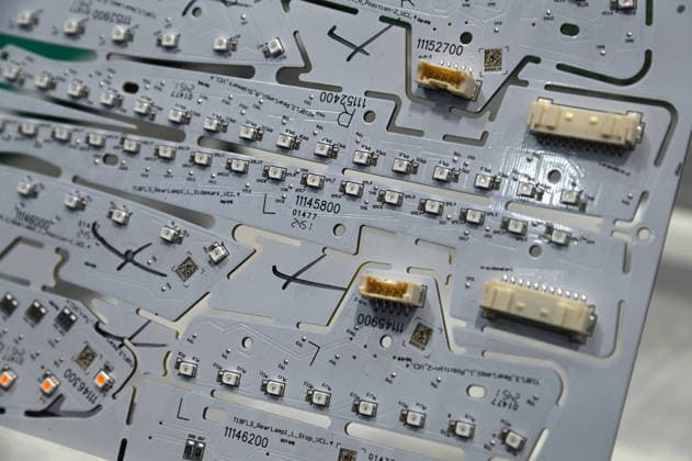 Platinen, Schaltkreise, elektronik, elektronische Bauteile, Feature, Randmotiv, Symbolfoto, Messe EUDEX Euro Defence Expo, am 22.09.2026 in der Messe Essen Deutschland.