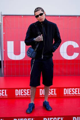 IPA88833467 - Milan, Milan Women™s Fashion Week Spring Summer 2027 - Diesel fashion show - guests - Pictured: Rondo da Sosa  Copyright: xRiccardoxGiordanox xRiccardoxGiordanox IPA88833467