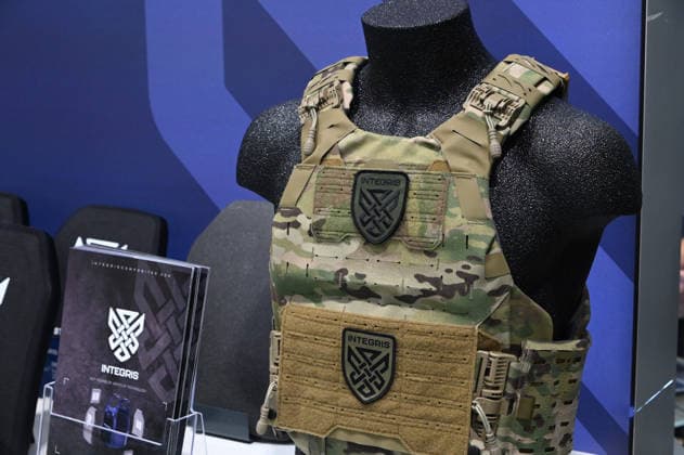 Schutzweste, Personenschutz, persoenliche Splitterschutzweste, kugelsichere Weste, Schutzausruestung, Messe EUDEX Euro Defence Expo, am 22.09.2026 in der Messe Essen Deutschland.