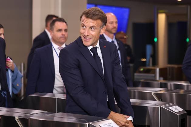 United Nations General Assembly French President Emmanuel Macron arrives for the 81st United Nations General Assembly at UN headquarters in New York, United States, on Tuesday, September 22, 2026. NEW YORK CITY united nations NY UNITED STATES Copyright: xVanessaxCarvalhox