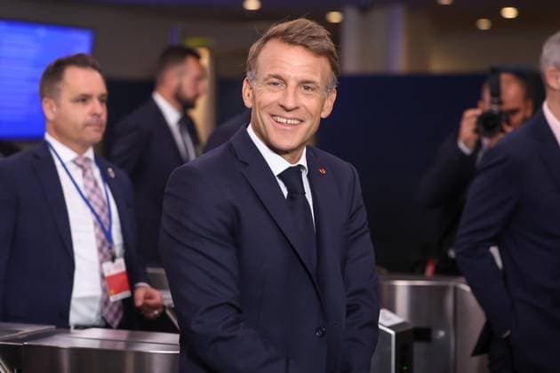 United Nations General Assembly French President Emmanuel Macron arrives for the 81st United Nations General Assembly at UN headquarters in New York, United States, on Tuesday, September 22, 2026. NEW YORK CITY united nations NY UNITED STATES Copyright: xVanessaxCarvalhox