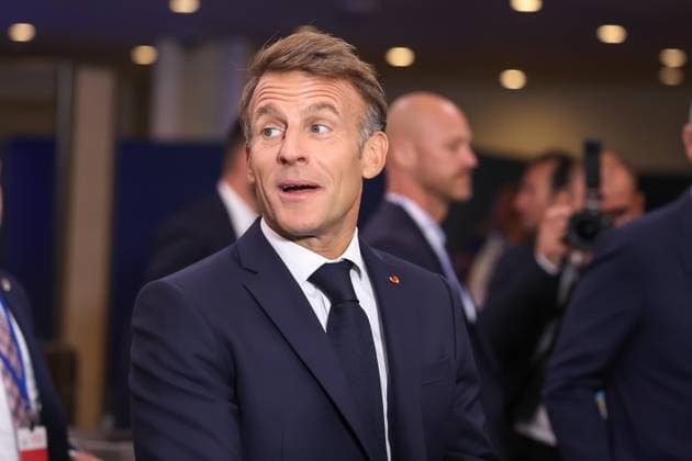 United Nations General Assembly French President Emmanuel Macron arrives for the 81st United Nations General Assembly at UN headquarters in New York, United States, on Tuesday, September 22, 2026. NEW YORK CITY united nations NY UNITED STATES Copyright: xVanessaxCarvalhox