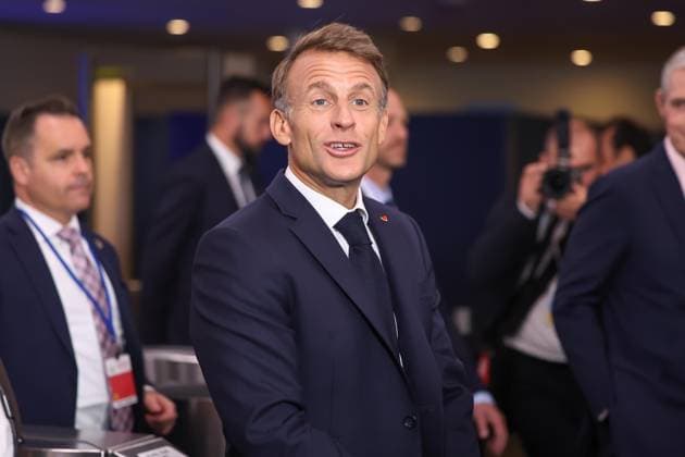 United Nations General Assembly French President Emmanuel Macron arrives for the 81st United Nations General Assembly at UN headquarters in New York, United States, on Tuesday, September 22, 2026. NEW YORK CITY united nations NY UNITED STATES Copyright: xVanessaxCarvalhox