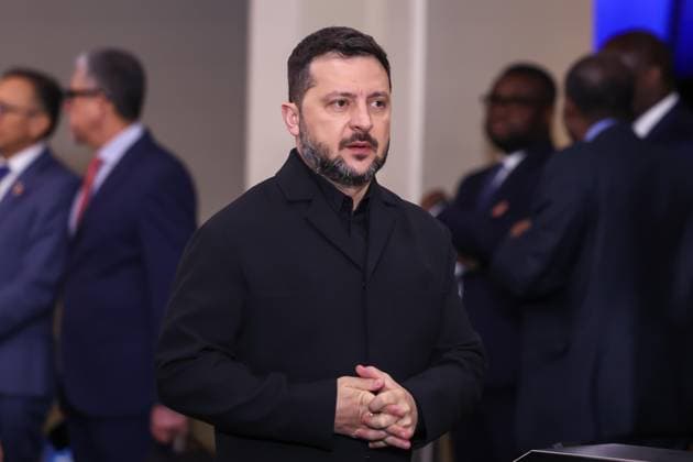 United Nations General Assembly Ukrainian President Volodymyr Zelenskyy arrives for the 81st United Nations General Assembly at UN headquarters in New York, United States, on Tuesday, September 22, 2026 NEW YORK CITY united nations NY UNITED STATES Copyright: xVanessaxCarvalhox