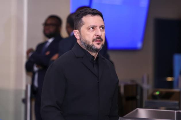 United Nations General Assembly Ukrainian President Volodymyr Zelenskyy arrives for the 81st United Nations General Assembly at UN headquarters in New York, United States, on Tuesday, September 22, 2026 NEW YORK CITY united nations NY UNITED STATES Copyright: xVanessaxCarvalhox