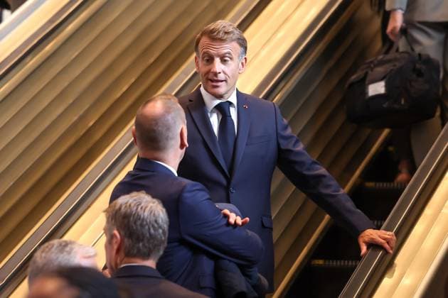 United Nations General Assembly New York, USA, September 22, 2026 - UN-USA - French President Emmanuel Macron arrives for the 81st United Nations General Assembly at UN headquarters in New York, United States, on Tuesday, September 22, 2026.(Foto: Vanessa Carvalho Brazil Photo Press Brazil Photo Press) INTERNATIONAL NEW YORK CITY united nations NY UNITED STATES Copyright: xVanessaxCarvalhox