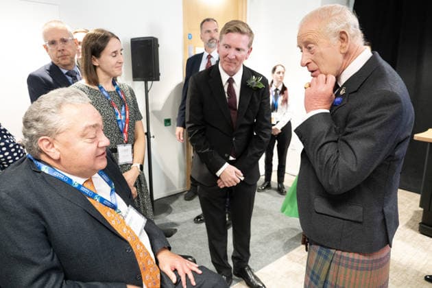 King Charles III visit to Peterhead King Charles III during a visit to the new Great British Energy headquarters in Aberdeen to meet with representatives working across North East Scotland supporting the United Kingdom™s energy transition. Picture date: Tuesday September 22, 2026., Credit:Lesley Martin PA ROTA - B68 Avalon UK, Aberdeen  Copyright: xLesleyxMartinx xPAxROTAx-xB68x xAvalonx 1137290471