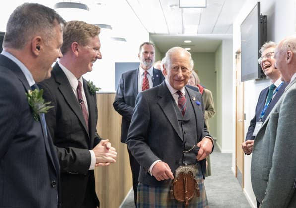 King Charles III visit to Peterhead King Charles III during a visit to the new Great British Energy headquarters in Aberdeen to meet with representatives working across North East Scotland supporting the United Kingdom™s energy transition. Picture date: Tuesday September 22, 2026., Credit:Lesley Martin PA ROTA - B68 Avalon UK, Aberdeen  Copyright: xLesleyxMartinx xPAxROTAx-xB68x xAvalonx 1137290487