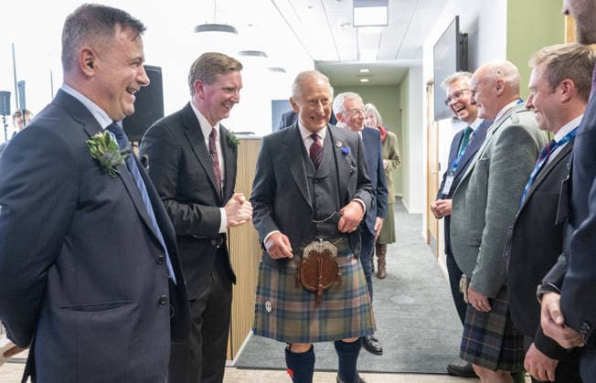 King Charles III visit to Peterhead King Charles III during a visit to the new Great British Energy headquarters in Aberdeen to meet with representatives working across North East Scotland supporting the United Kingdom™s energy transition. Picture date: Tuesday September 22, 2026., Credit:Lesley Martin PA ROTA - B68 Avalon UK, Aberdeen  Copyright: xLesleyxMartinx xPAxROTAx-xB68x xAvalonx 1137290493