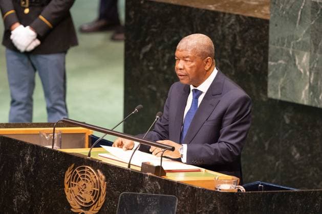 September 22, 2026, New York City, USA: Angolan President Joao Manuel Goncalves Lourenco addresses the General Debate of the 81st session of the United Nations General Assembly at the UN Headquarters in New York City. New York City USA  - ZUMAl194 20260922_zip_l194_020 Copyright: xMarekxLadzinskix