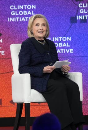 September 22, 2026, New York, Ny, USA: Secretary HILLARY RODHAM CLINTON participates in the Clinton Global Initiative 2026 Annual Meeting-.New York Hilton Midtown, NYC.September 22, 2026. New York USA  - ZUMAms4_ 20260922_faf_ms4_009 Copyright: xSoniaxMoskowitzxGordonx