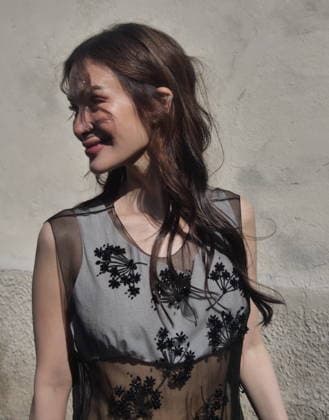 IPA88843136 - Milan, Milan Women s Fashion Week: Spring Summer 2026 2027 - Women s Fashion, Spring Summer 2026–2027, Prada fashion show—Pictured: Heart Evangelista  Copyright: xLucaxPontix xLucaPonti IpaAgencyLucaPonti Ipax IPA88843136
