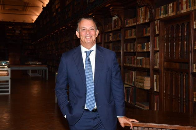 IPA88844304 - Rome, Ministry of Culture: Ceremony to Award the Stella to Franco Nero. Pictured: Antonio Saccone  Copyright: xVincenzoxLandix xVincenzoxLandix IPA88844304