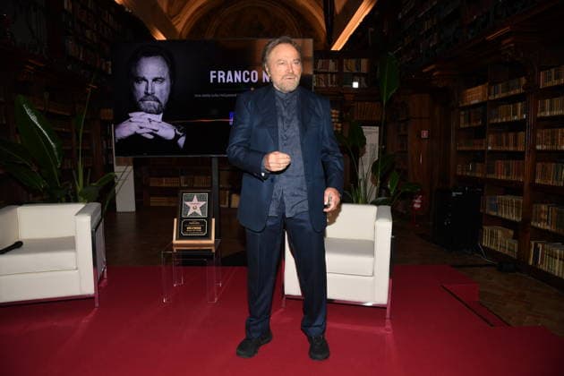 IPA88844305 - Rome, Ministry of Culture: Celebration in Honor of Franco Nero. Pictured: Franco Nero  Copyright: xVincenzoxLandix xVincenzoxLandix IPA88844305