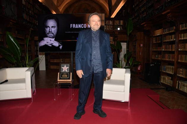 IPA88844306 - Rome, Ministry of Culture: Celebration Honoring Franco Nero; Pictured: Franco Nero  Copyright: xVincenzoxLandix xVincenzoxLandix IPA88844306