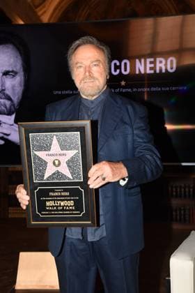 IPA88844312 - Rome, Ministry of Culture: Celebration in Honor of Franco Nero. Pictured: Franco Nero  Copyright: xVincenzoxLandix xVincenzoxLandix IPA88844312