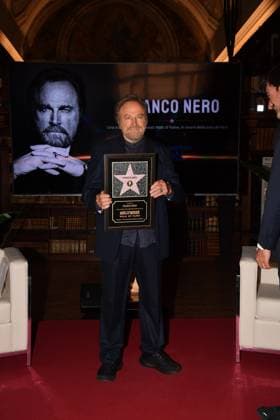 IPA88844563 - Rome, Ministry of Culture: Celebration for Franco Nero’s Stella Award; Pictured: Franco Nero  Copyright: xVincenzoxLandix xVincenzoxLandix IPA88844563