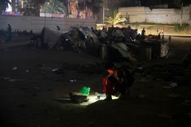 The Government Reinforces the Border in Ceuta Amid Calls for Another Mass Entry A migrant on Trampolín Beach, September 22, 2026, in Ceuta, Spain. As of Tuesday, the government has reinforced security measures along Ceuta’s border with Morocco in response to the possibility of attempts at irregular entry coinciding with a call circulating on social media for tomorrow, Wednesday, September 23, 2026 SEPTEMBER 22, 2026 MIGRANTS IMMIGRANTS INVASION BORDER MIGRATION CRISIS HUMANITARIAN CRISIS MILITARY SOLDIERS Ceuta Ceuta, Spain  Copyright: xMarcosxMorenox 7792906