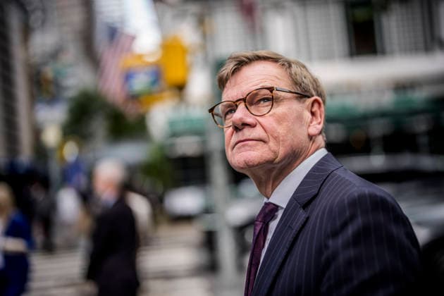 Reise des Bundesministers des Auswaertigen Johann Wadephul nach New York zur Teilnahme an der UN-Generalversammlung. Szenen auf dem Weg durch Manhattan. 22.09.2026. Fotografiert im Auftrag des Auswaertigen Amtes. New York City New York Copyright: xDominikxButzmannx