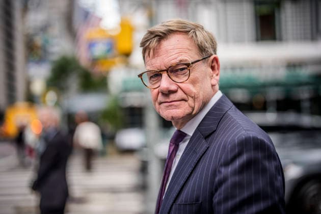 Reise des Bundesministers des Auswaertigen Johann Wadephul nach New York zur Teilnahme an der UN-Generalversammlung. Szenen auf dem Weg durch Manhattan. 22.09.2026. Fotografiert im Auftrag des Auswaertigen Amtes. New York City New York Copyright: xDominikxButzmannx