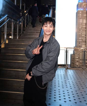 September 22, 2026, New York, Ny, United States: Jay B visits the Empire State Building in Celebration of the 2026 Tape: Roots Tour. Held at Empire State Building in New York. Kashon Bussa Jones Zuma Press September 22, 2026. New York United States - ZUMAp281 20260922_zea_p281_025 Copyright: xPhotoxImagexPressx