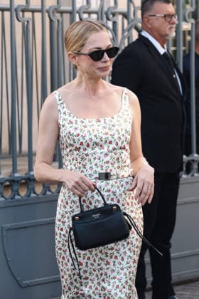IPA88849620 - Milan, Arrivals at the Prada fashion show during Milan Fashion Week Women s Collection Spring Summer 2027 - Women s Fashion, Spring Summer 2027. Pictured: Michelle Williams  Copyright: xAlessandroxBremecx xx IPA88849620