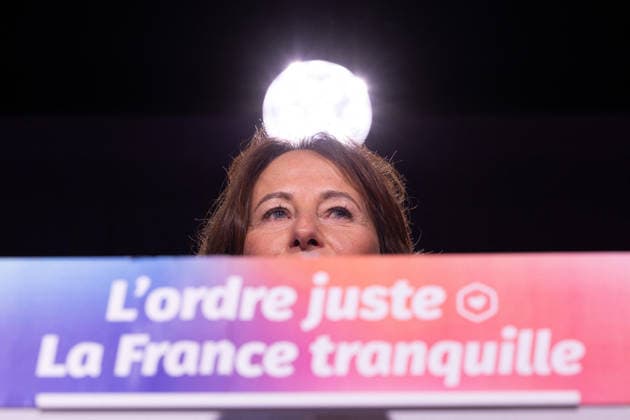 Segolene Royal Campaign meeting for the PS Primary - Alfortville Candidate in the Socialist (PS) and centre-left Place Publique (PP) parties primary ahead of France s 2027 presidential election Segolene Royal delivers a speech on stage during her campaign meeting in Alfortville, suburbs of Paris on September 22, 2026. Photo by Raphael Lafargue ABACAPRESS.COM Alfortville France  Copyright: xLafarguexRaphael ABACAx