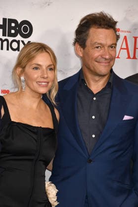 NEW YORK, NY - SEPTEMBER 22: Sienna Miller and Dominic West at the New York Red Carpet Premiere of the HBO Original Drama Series War on September 22, 2026 at the Perelman Performing Arts Center in New York City. Copyright: xmpi099 MediaPunchx