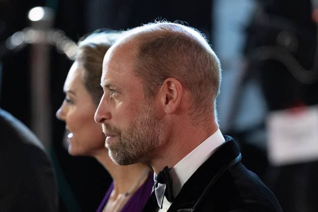 September 22, 2026, London, United Kingdom: Prince William and Catherine Princess of Wales (in the background) arrive at the Global Film Premiere of Digger, in Leicester Square, London.Cast and guests attend the Global Film Premiere of Digger, in Leicester Square, London London United Kingdom - ZUMAs197 20260922_aaa_s197_296 Copyright: xPhilxLewisx